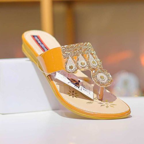 Patent PVC Flat Slipper Circle, For Daily Wear, Size : 38-41, 38-41