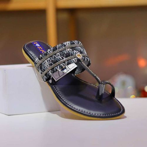 Synthetic PVC Flat Slipper Embro, For Smart Casual, Size : 38-41, 38-41