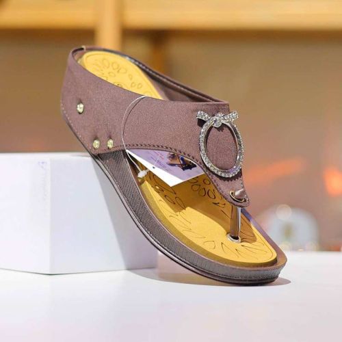 Lycra Airmix Flat Slipper Ring, For Daily Wear, Size : 38-41, 38-41