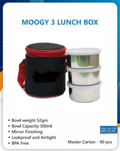 Plain New Lunch Box, For Packing Food