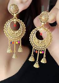 Metal Artificial Earrings, Size : All