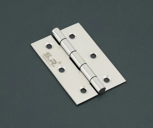 Polished L Shape SS Hinges, For Door Fittings
