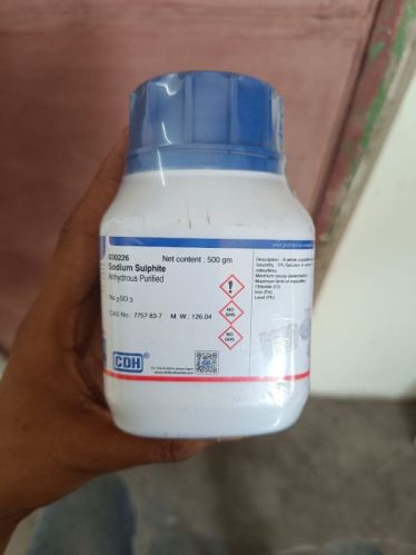 White Sodium Sulphite, For Industrial, Grade : Reagent Grade