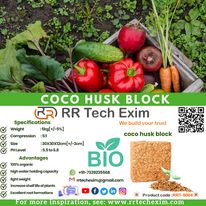 Coco Husk Chips Block 5kg