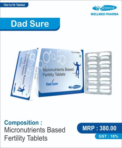 Dad Sure Micronutrients Based Fertility Tablets