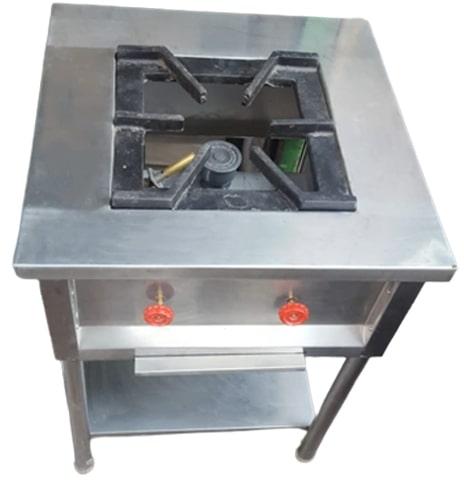 Black Manual Gas Bhatti, For Cooking