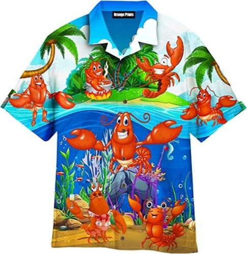 Printed Polyester Men Hawaiian Beach Shirt, Size : XL, XXL, XXXL