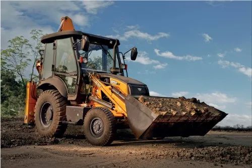 96 HP At 2200 RPM Case 851EX Backhoe Loader