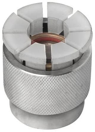 Grey Round Polished Stainless Steel Couplings, For Pneumatic Connections, Hydraulic Pipe