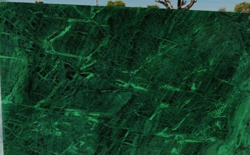 Rectangular Kesariya Green Marble Slab, Feature : Optimum Strength