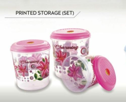 Plastic Food Storage Container Set, Feature : Durable, Light Weight, Long Life, Non Breakable, Weatherproof