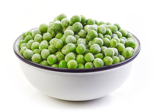 Organic Frozen Green Peas, Certification : FASSI