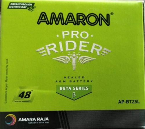 Amaron AP-BTZ5L Two Wheeler Battery, For Automobile Industry, Feature : Heat Resistance, Long Life