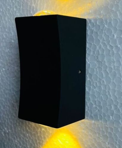 Black 2W-5W Rectangular 2 Way LED Wall Light, For Decoration, Certification : CE Certified