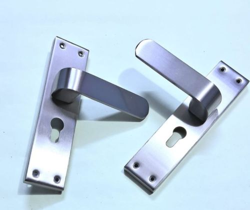 Silver ZS548 Stainless Steel Mortise Handle