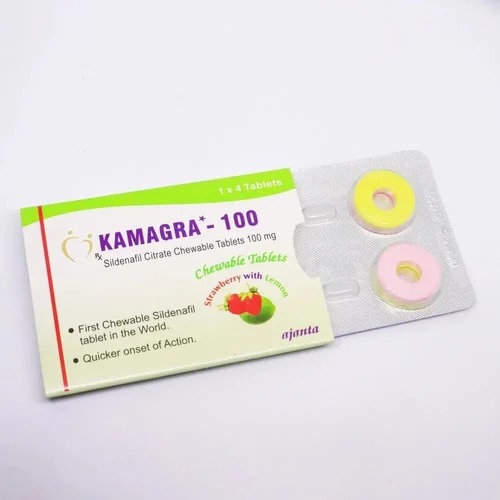 Kamagra Polo Chewable Tablets, Packaging Size : Boxes