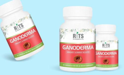 Ganoderma Capsules, For Immunity Energy Booster, Grade Standard : Medicine Grade