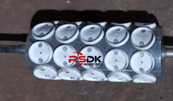 Silver RSDK Industries Metal Pani Puri Cutting Dies, Size : 8-18Inch