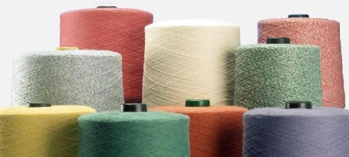 Multicolour Melange Yarn, For Weaving, Knitting, Technics : Machine Made