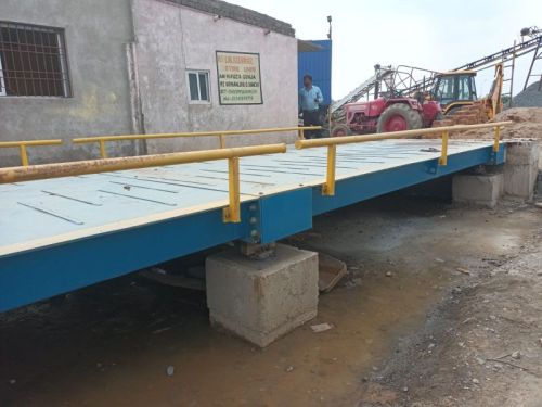 SS Electronic Truck Weighbridge, For Load, Weighing Capacity : 80 - 120 Tonnes