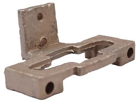 Polished Brass Casting FIxing Contact Base