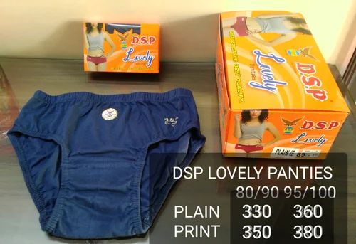 Cotton DSP Lovely Plain Panty, Occasion : Daily Wear