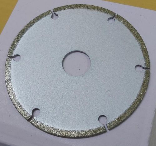 Silver Round 4 Inch Electroplated Diamond Cutter, Size : 100 Mm To 1000 Mm