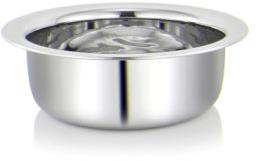 Round Polished Stainless Steel TP002 Triply Tope, Color : Silver