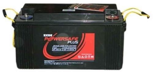 Black Exide Powersafe Plus 100ah SMF Battery, For Ups, Telecom, Voltage : 12v