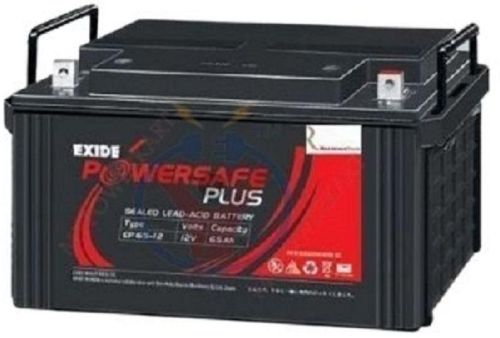 Black Exide Powersafe Plus 65Ah SMF Battery, For UPS, Telecom, Voltage : 12V