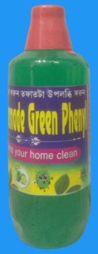 Homemade Green Phenyl Liquid, Purity : 99%, Packaging Size : 1ltr