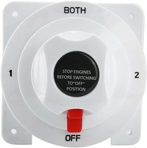 Plastic Battery Selector Switch, Brand Name : Seaflo