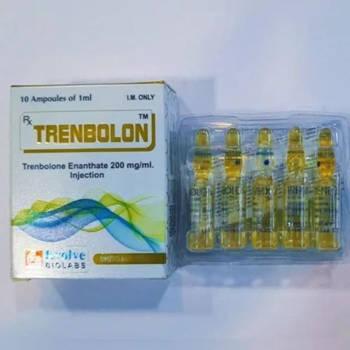 Evolve Biolabs  Trenbolon E 200mg Injection, Packaging Size : 1x10 Ampoules For Muscle Building