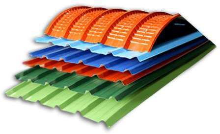 Multicolor Square Polished Metal Roofing Sheet, Size : Mutlisize