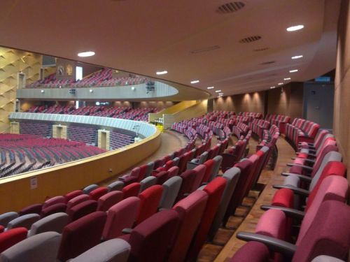 Blow Moulded Durable Polymer Auditorium Seats