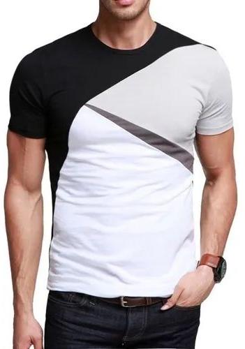 Mens Half Sleeve T Shirts, For Casual, Home, Size : XL, XXL