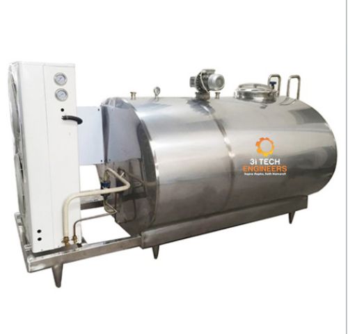 Stainless Steel 50-500kg Bulk Milk Cooler-500Ltr, For Dairy Product