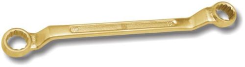 Golden Non Sparking Double Ended Ring Spanner, For Fittings, Packaging Type : Plastic Packet