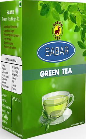 Leaves Organic Sabar Green Tea, For Home, Restaurant, Hotel, Certification : FSSAI Certified