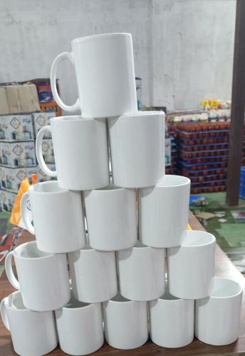 JP Flora Super White Milk Mug, Style : Modern