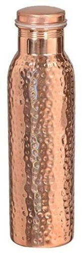 500ml Hammered Copper Water Bottle, Packaging Type : Paper Box