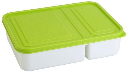 Plastic Rectangular Lunch Box, For Food Packaging, Feature : Light Weight