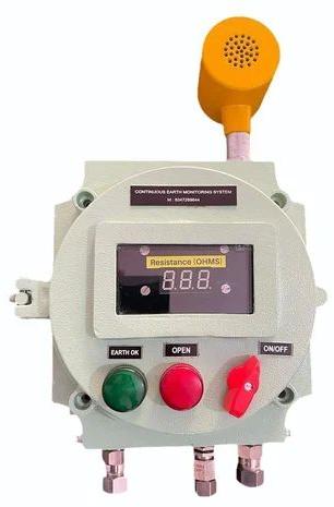 Continuous Earth Monitoring System With Resistance Display and Hooter