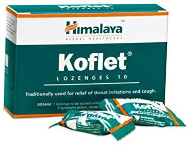 Himalaya Koflet Lozenges Candy, Taste : Sweet