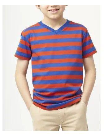 Boys V Neck T- Shirt, Size : 01 To 10 Year