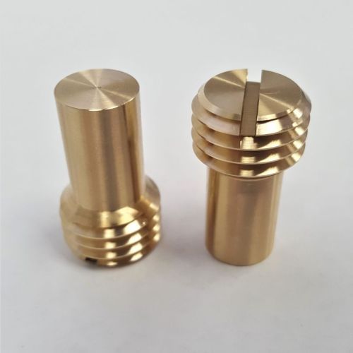 Precision Machined Brass Screws For Oil Field Applications