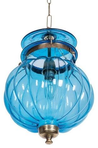 Multicolor Glass Hanging Lantern, For Home Decoration, Feature : Fine Finished, Hard Structure