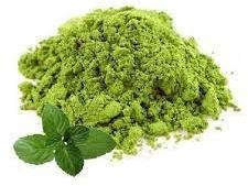 Organic Peppermint Powder, Color : Green