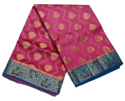 Multicolor Silk Saree, For Anti-Wrinkle, Shrink-Resistant, Age Group : Adults