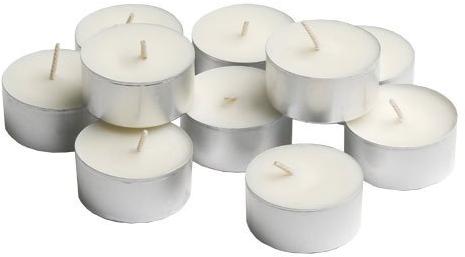 Multicolor Round Paraffin Wax T Light Candles, For Fine Finished, Pattern : Plain